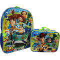 Ruz Group Kid's Licensed 16 Inch Backpack With Removable Lunch Box Set Toy story