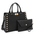 Dasein Purses and Handbags for Women Satchel Bags top Handle Shoulder Bag Work Tote Bag with Matching Wallet